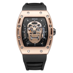  Orologi da uomo al quarzo collezione skull