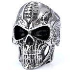 Anello da uomo retrò  Punk teschio 304 in acciaio inox