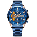 Curren Madrid® orologio uomo acciaio