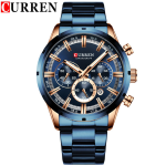 Curren New York® orologio uomo acciaio
