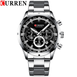 Curren New York® orologio uomo acciaio