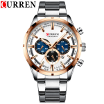 Curren New York® orologio uomo acciaio