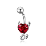 PIERCING OMBELLICO IN ACCIAIO INOSSIDABILE