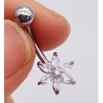 PIERCING OMBELLICO IN ACCIAIO INOSSIDABILE