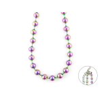 COLLANA PVD COLORATO SFERE 10MM