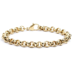 Bracciale catena diamantata rolò