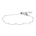 Bracciale catena con perle