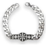 Bracciale In acciaio inossidabile con teschio