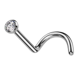Piercing naso punto luce 1.5MM