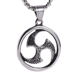 Collana in Acciaio Shinto Tomoe