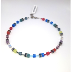 GeoCUBE® Collana Iconica Magica argento