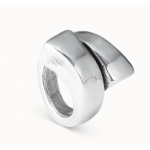 Anello a spirale placcato argento Sterling