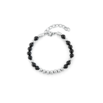 BRACCIALE IN ACCIAO E ONICE