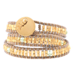 BRACCIALE BOMBAY BOA GREEN