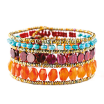 BRACCIALE SNAKE ORANGE