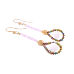 ORECCHINI BLOOM M PINK