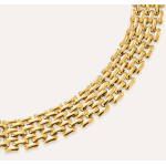 Collana Panther Chain Radiance Acciaio Dorato