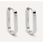 Orecchini A Cerchio Moonlight Acciaio