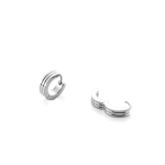 ORECCHINI CERCHIO STEEL