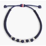 BRACCIALE UOMO REGOLABILE BLUE CON NODO SCORREVOLE