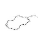 BRACCIALE IN ARGENTO FULL SILVER-LITTLE SMILE