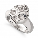 Anello artigianale placcato argento FREEDA