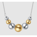 COLLANA DONNAIN ACCIAIO ED ACCIAIO IP GOLD