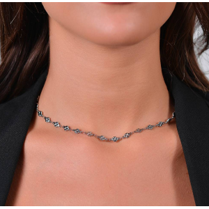 COLLANA DONNA IN ACCIAIO STELLE