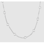 COLLANA DONNA IN ACCIAIO PER CHARMS CON MOSCHETTONE