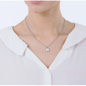 COLLANA DONNA IN ACCIAIO CON COCCINELLA