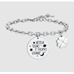 BRACCIALE DONNA IN ACCIAIO SOGNO
