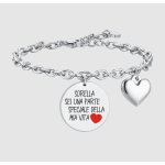 BRACCIALE DONNA IN ACCIAIO SORELLA