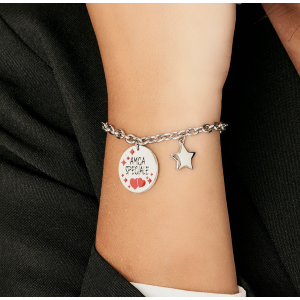 BRACCIALE DONNA IN ACCIAIO AMICA SPECIALE