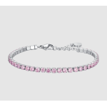 BRACCIALE TENNIS DONNA CRISTALLI VIOLA