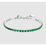 BRACCIALE TENNIS DONNA CRISTALLI VIOLA