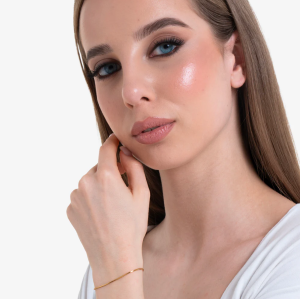 BRACCIALE DONNA IN ACCIAIO IP GOLD