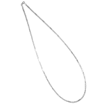 Catena in argento 925 rodiato da uomo