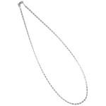 Catena in argento 925 rodiato da uomo