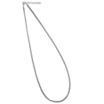 Catena maglia pop-corn in acciaio da uomo