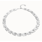 Collana a maglie in argento 925 placcato