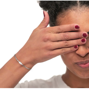 Bracciale catena snake con zircone baguette