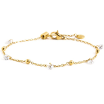 Bracciale con zirconi e sfere