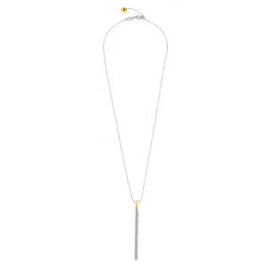 Collana con centrale pendente multifilo