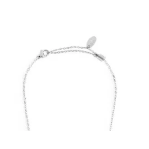 Collana con cuore irregolare centrale