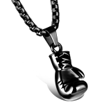Collana con Pendente a Forma di Guantone da Pugilato