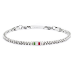 Bracciale catena fish bone tricolore