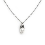 Collana catena grumetta con pendente