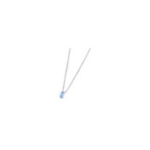 Collana con zircone baguette