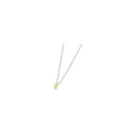 Collana con zircone baguette