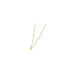 Collana con zircone baguette